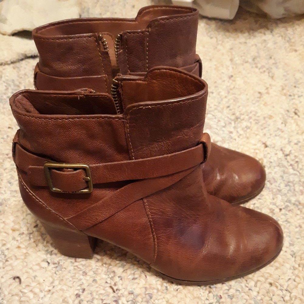 Cole Haan Brown Booties